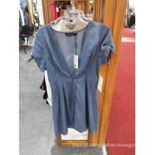 Moda Senhora Sexy Denim Vestido